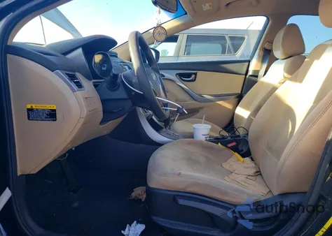 2013 Hyundai Elantra Gls из США, поврежденный, VIN 5NPDH4AE4DH375605